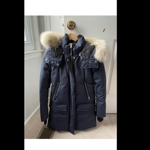 Mackage Juliann Puffer Down Coat Navy - S